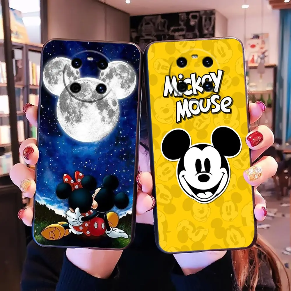 

Cartoon Mickey Minnie Mouse Phone Case For Huawei P10 P20 P30 P Smart Z P40 Funda P50 P50E Lite E 5G Coque 2018 Plus Case Para