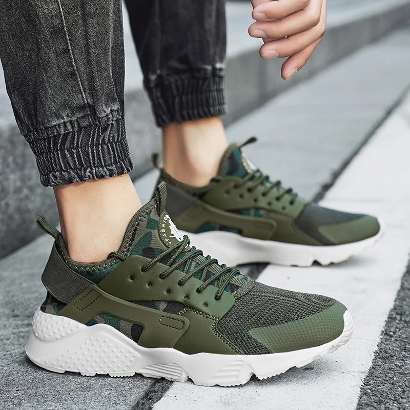 Мужские дышащие кроссовки для ежедневного использования. Удобная спортивная