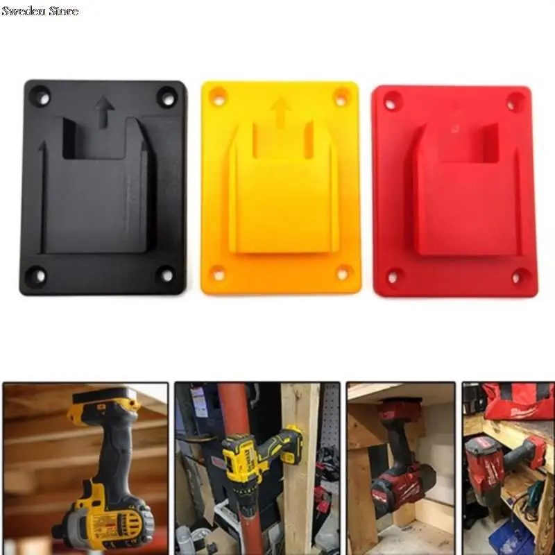 

Tool Holders For Dewalt 14.4V 18V 20V Drill With 4 Mounting Nails Tool Mount Fit For Milwaukee M18 18V Tools Hanger 3 COLORS