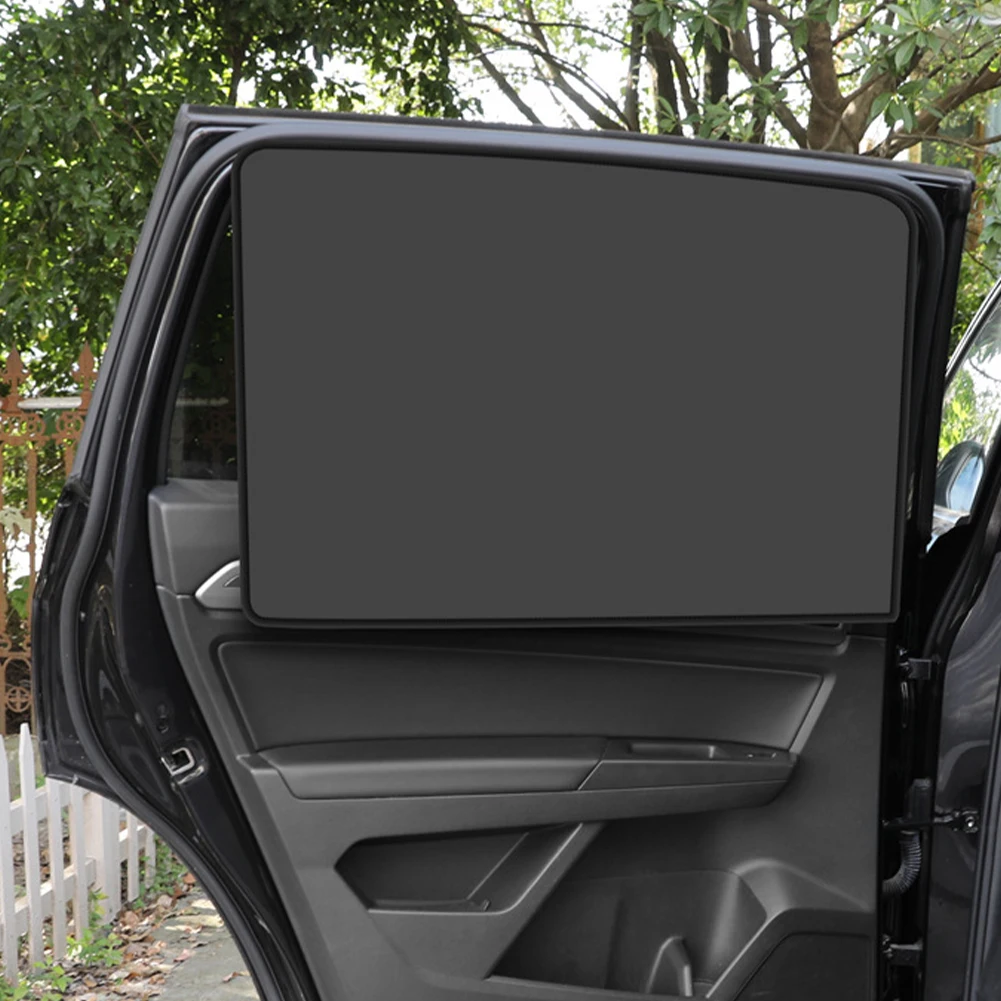 

Universal Car Sun Shade Magnetic Window Cover UV Protection Front Rear Side Window Sunshade Curtain for Baby Kids Car Styling