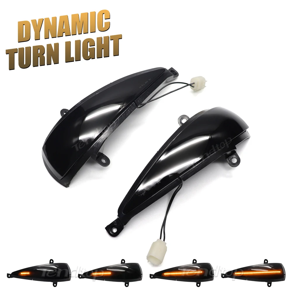 

2pcs For Honda Civic 8th MK8 Type-S Type-R FN 1 2 3 LED Dynamic Turn Signal Light Side Wing Rear Mirror Indicator Blinker Lamp