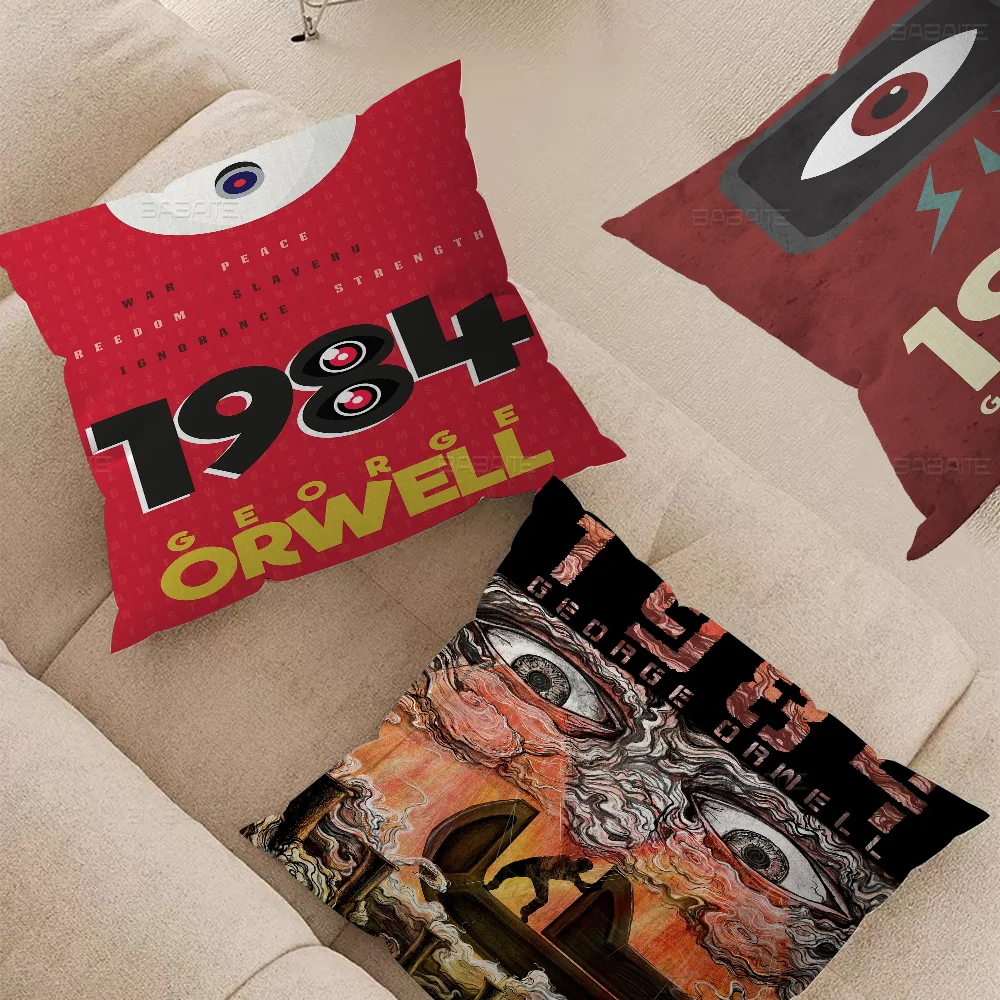Наволочка Джорджа Оруэлла 1984 наволочка для гостиной дивана домашний декор по