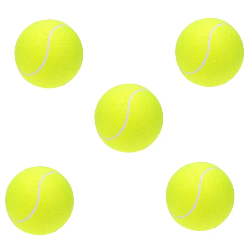 

5X 9.5 Inch Oversize Giant Tennis Ball For Children Adult Pet Fun