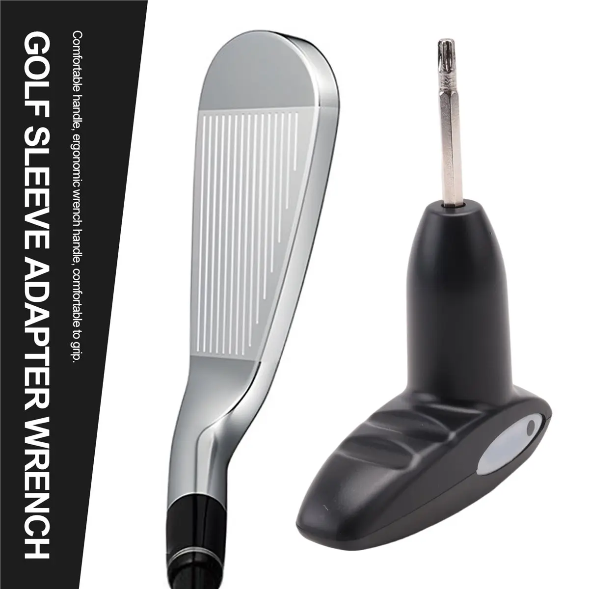 Фото (ABKM) Динамометрический ключ для гольф-клюшек Taylormade/PXG/Callaway/Cobra/Titleist/Ping, для драйверов, клюшек для фервея, грузиков и адаптеров T25 №1