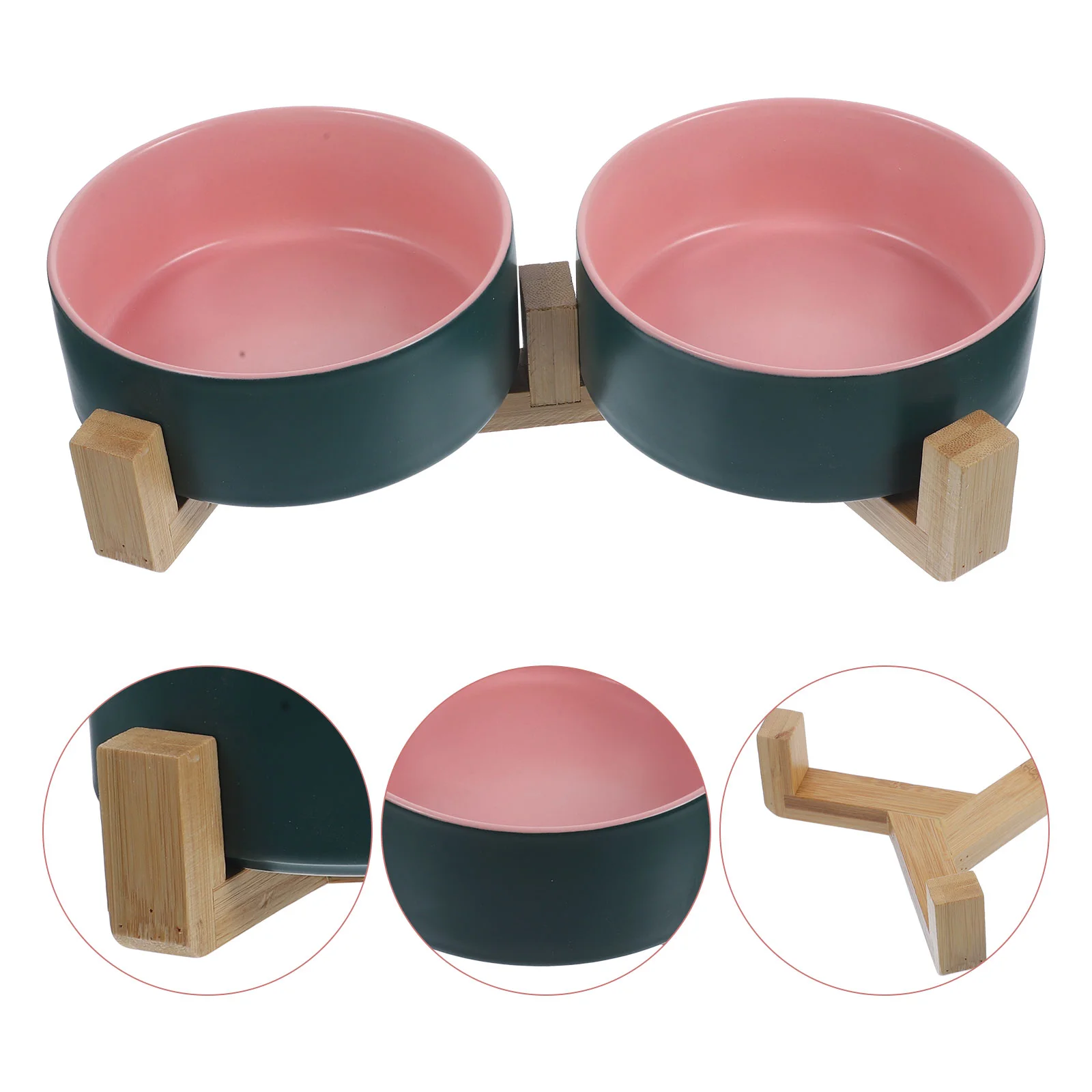 

Автоматическая чаша для воды, керамический аксессуар для кормления кошек, домашняя Удобная Нескользящая чаша для собак