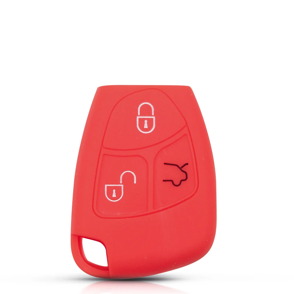 KEYYOU для Mercedes-Benz CL55 CL600 C230 CL65 C240 C280 C320 3 кнопки силиконовый пульт дистанционного