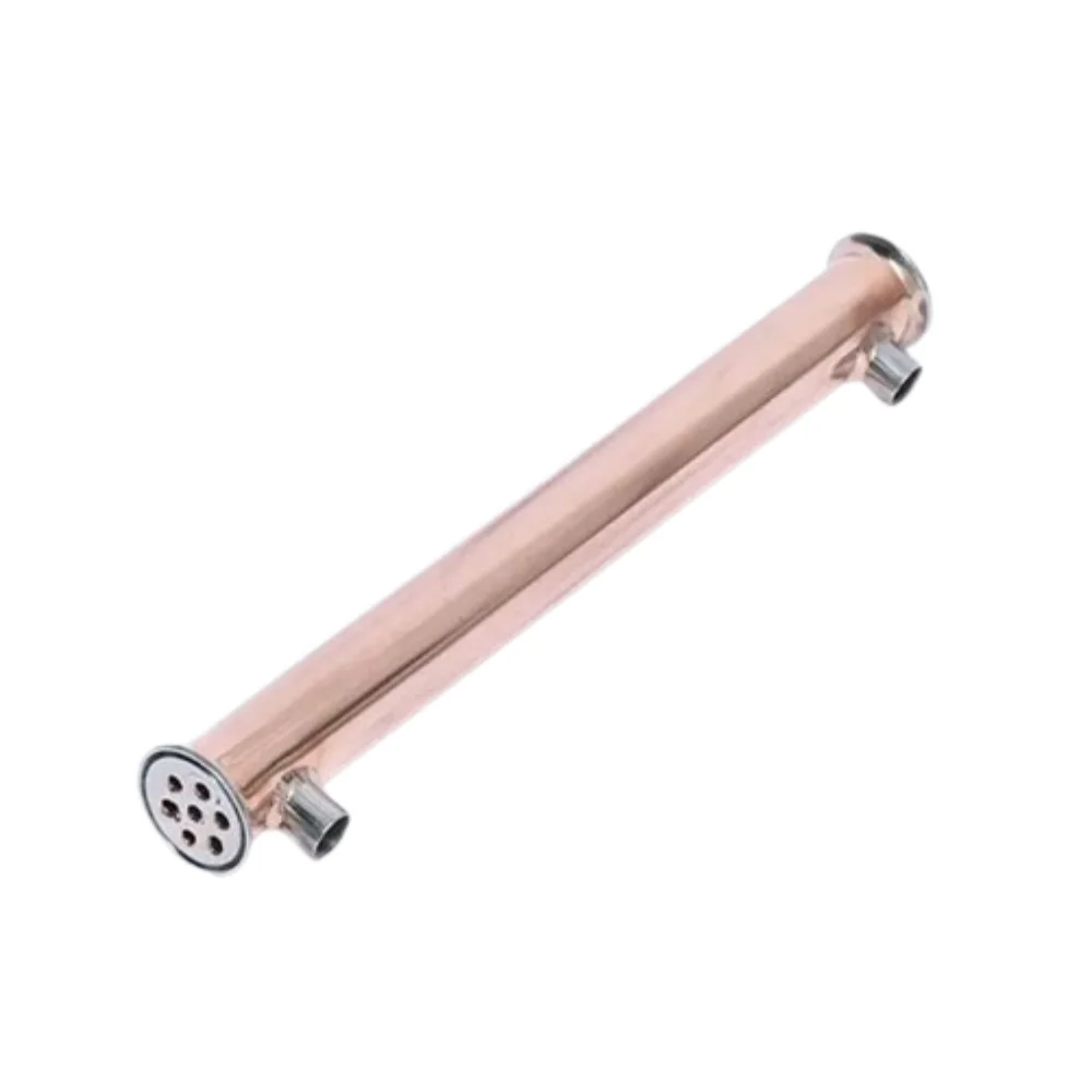 Медный конденсатор 4 дюйма (102 мм) od119мм длина = 400 мм 6 труб с внутренним диаметром 16