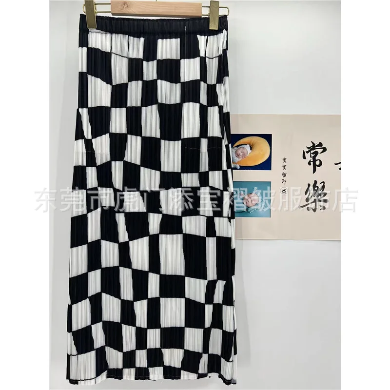 

Summer new print fashion all-match high waist women's skirt