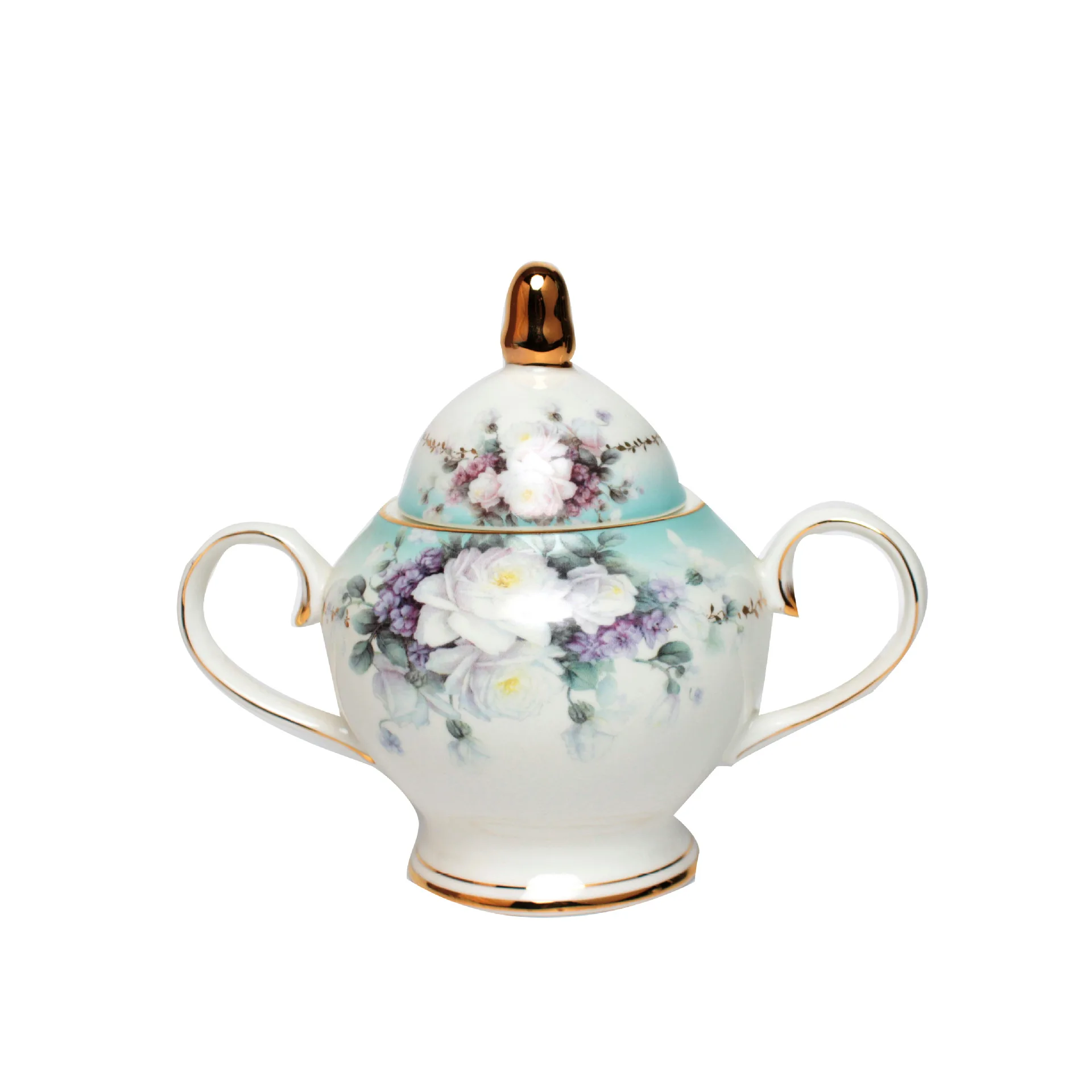 Кофейная чашка из костяного фарфора в рустикальном стиле кофейник с золотыми