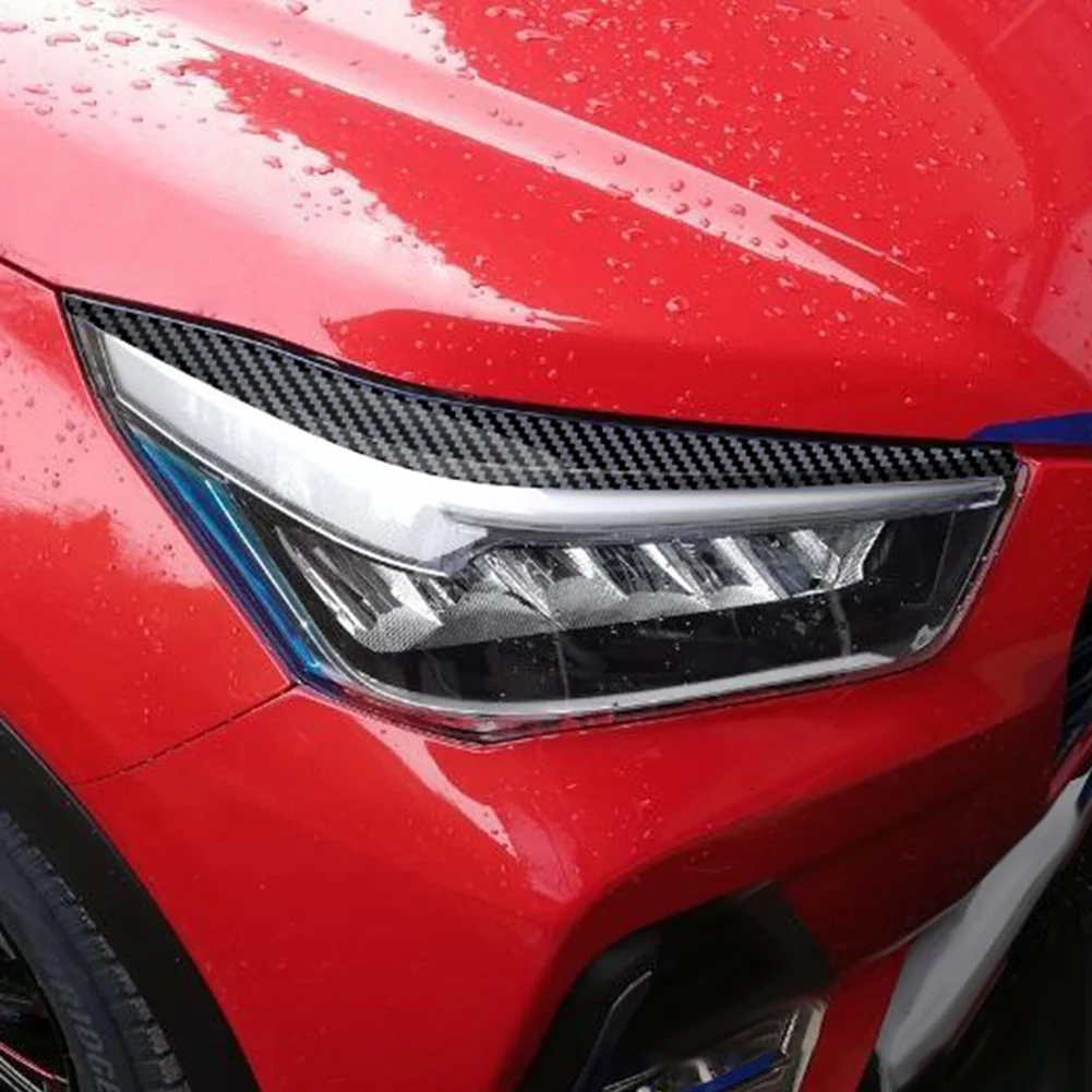 Передние фары автомобиля задний фонарь крышка для бровей отделка стиль спойлера