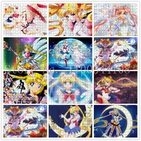 sailor moon jigsaw puzzles for adult decompress bandai japanese anime puzzles child educational toys hobby gifts