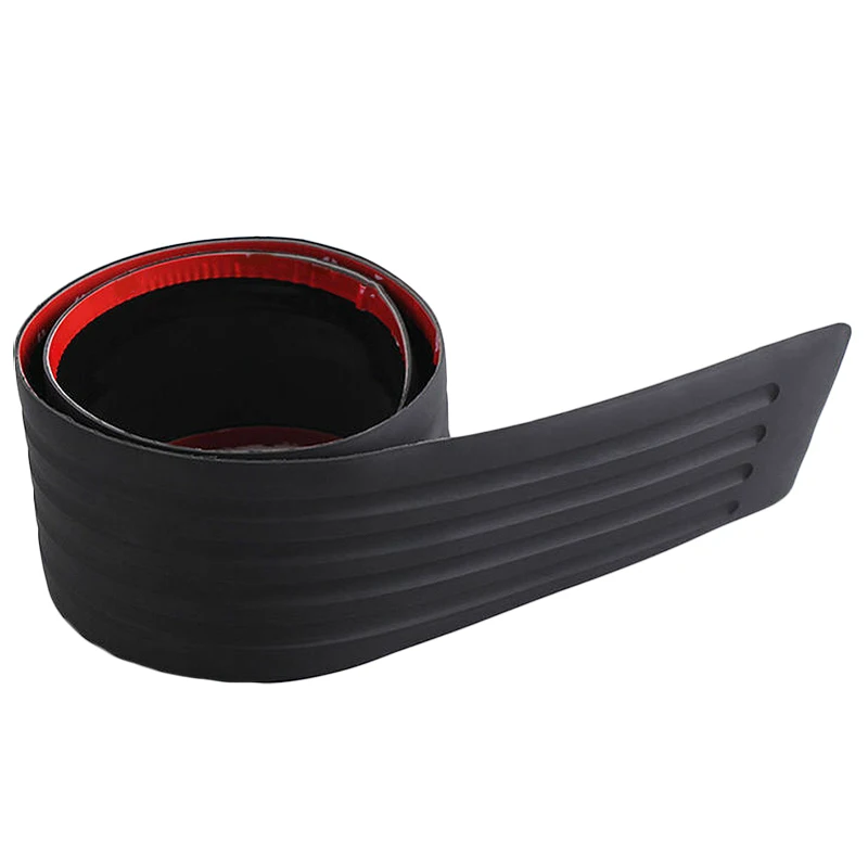 

Защитная пластина для порога заднего бампера автомобиля, резиновая крышка, защитная накладка, литье, отделка 90 см