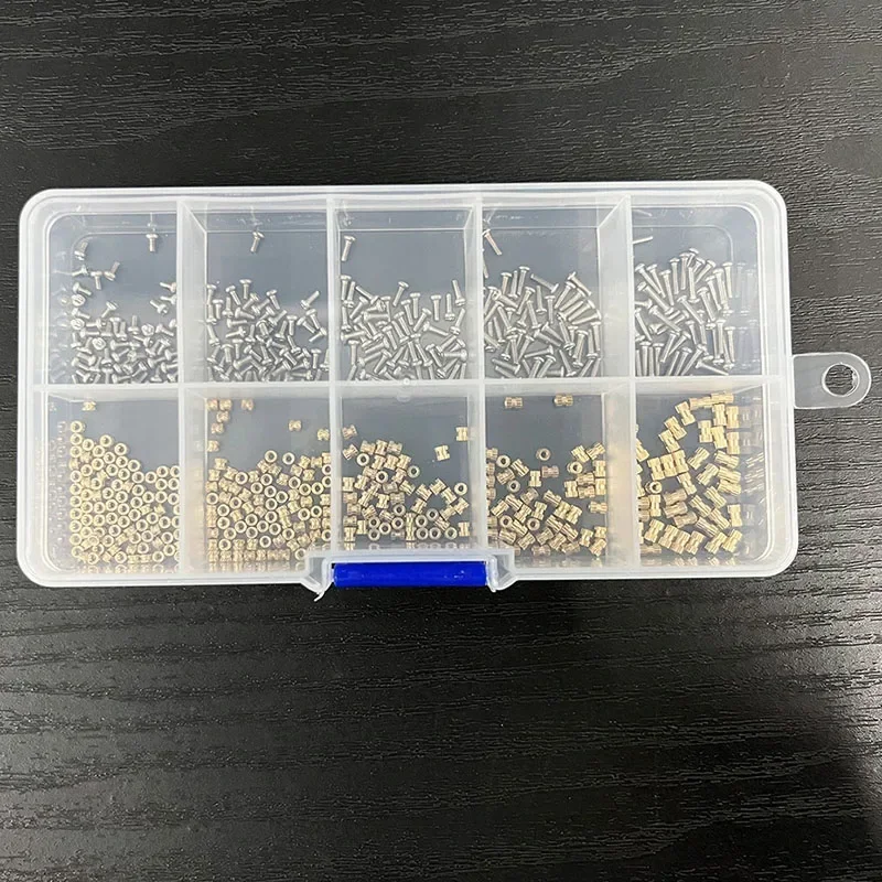 M1 M1.4 M1.6 M1.7 искусственный термоплавкий накатанный встраиваемый медный гайка из