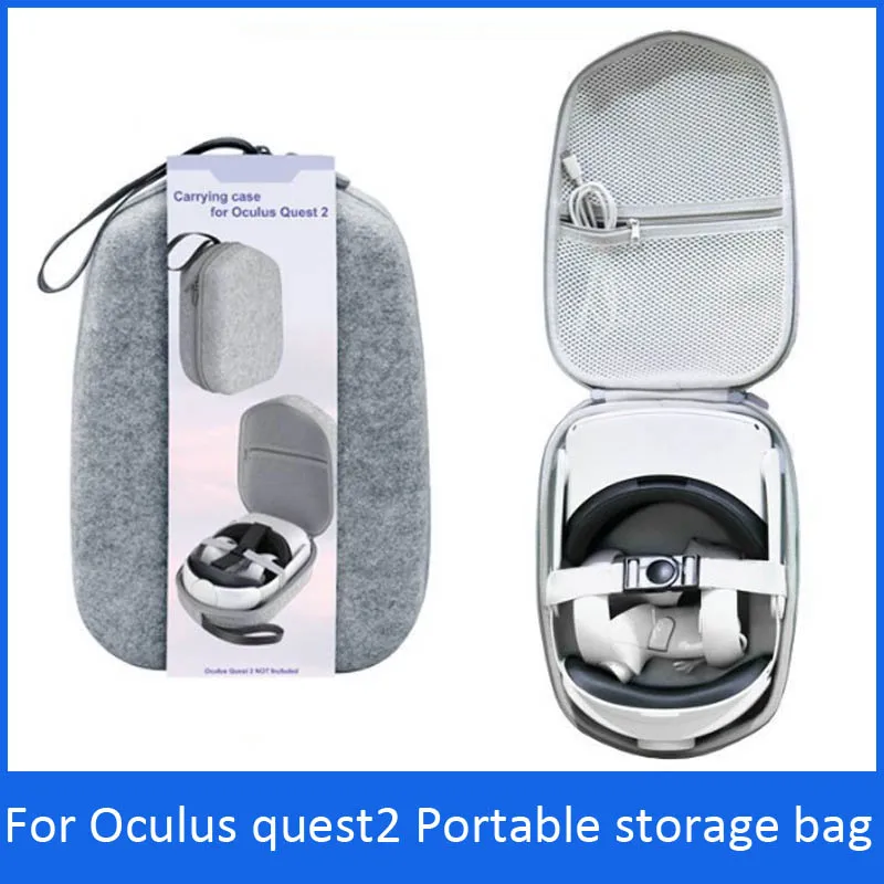 

Portabel Storage Bag For Oculus Quest2 VR Glasses Handle Portable Storage Bag Waterproof Fall-proof And Shock-proof Carry Case