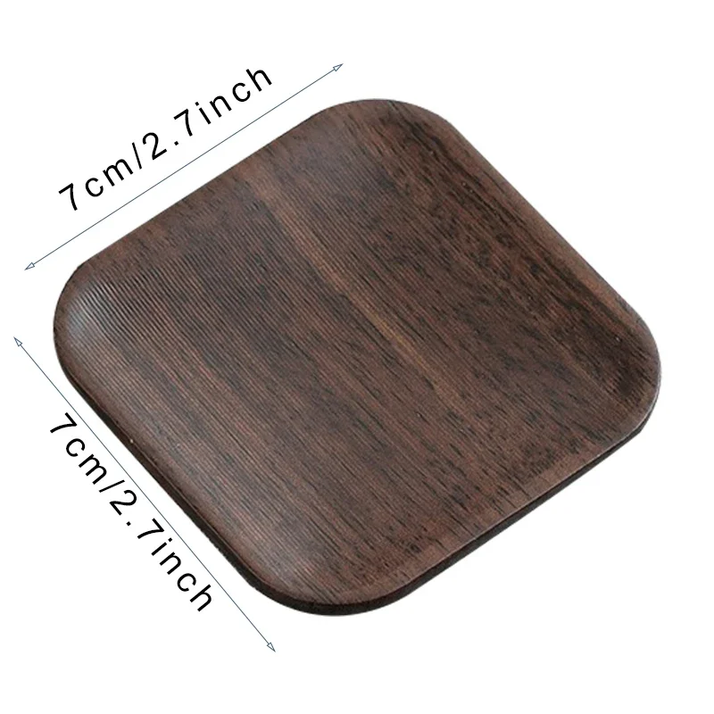 

Деревянный антикварный поднос для чашки