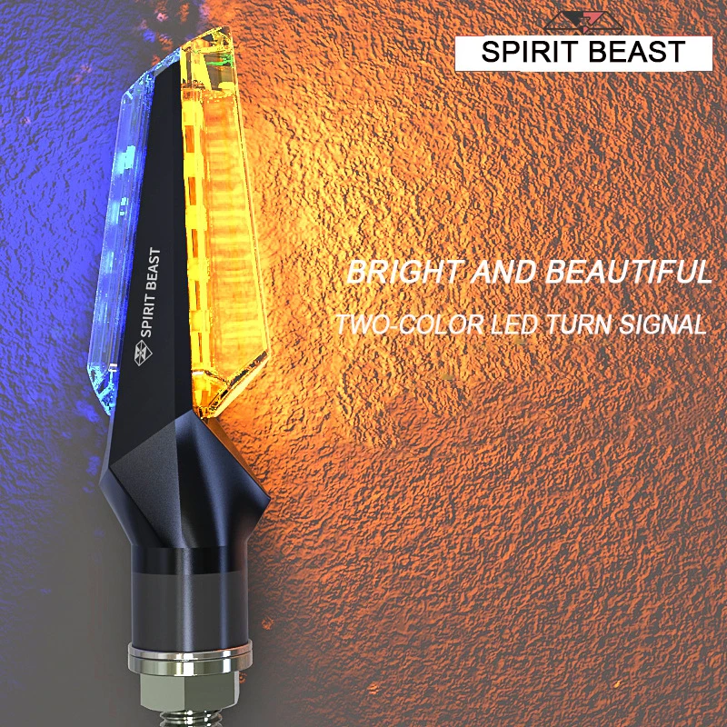 

Motorcycle LED Steering Turn Light Flashing Headlight 12VLed Indicator Light Blinker Lamp Motorcycle 2pcs Turn Signal Light