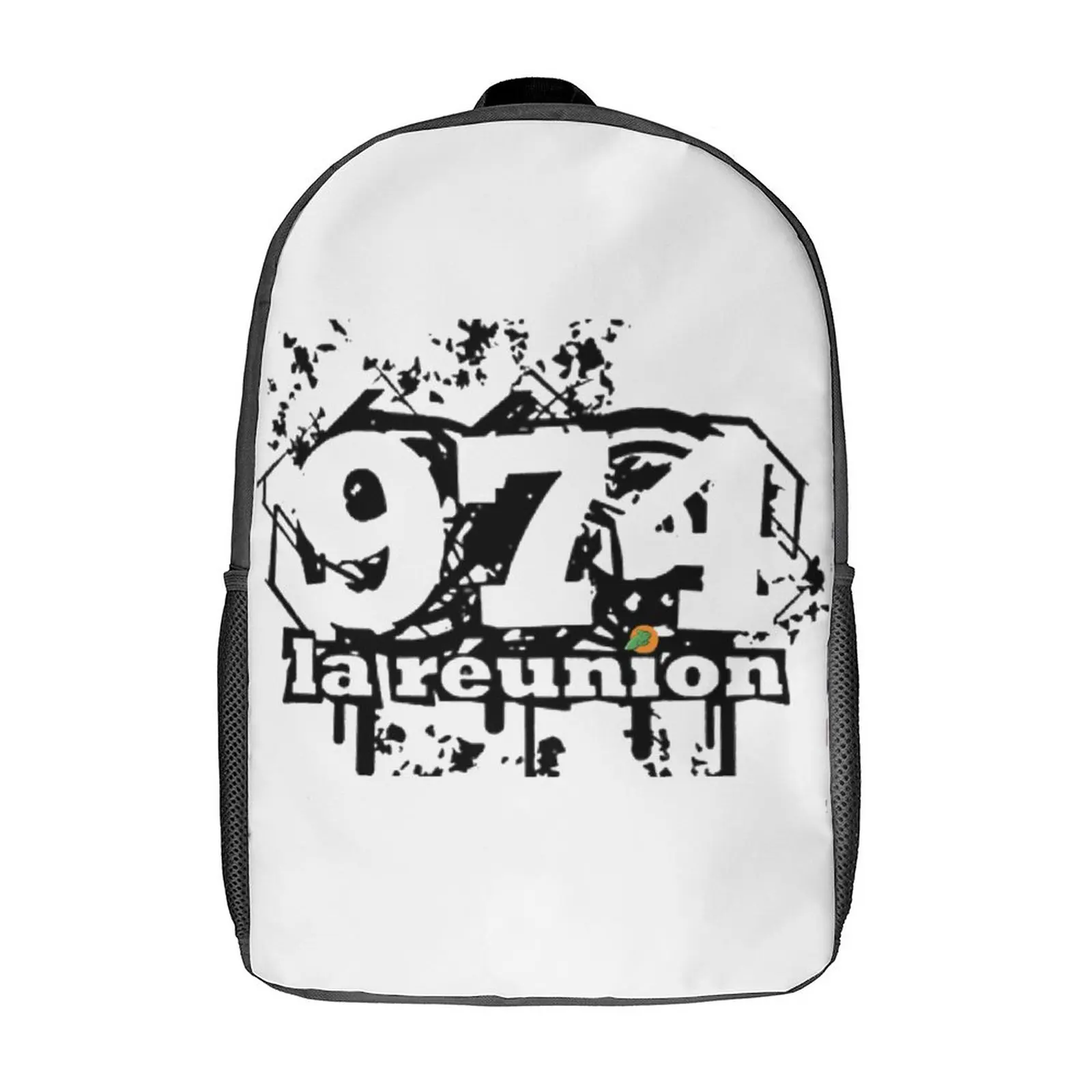 974 год, майка с логотипом Reunion Island, прочное удобное одеяло, рюкзак на плечо 17 дюймов, уникальный винтажный школьный ранец
