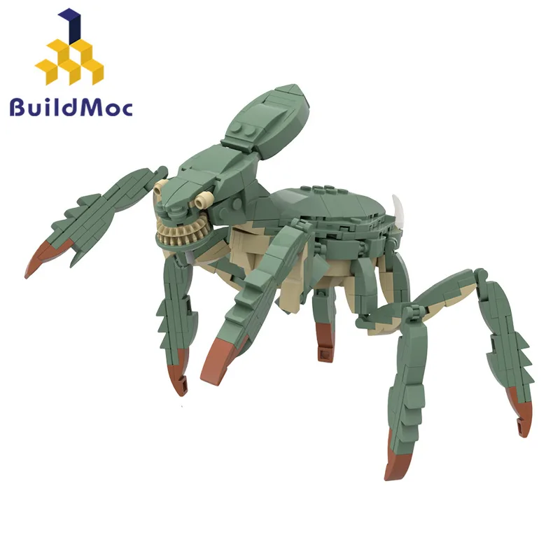 

BuildMoc Space Wars Acklay Monster Building Blocks Set Movies Arena Beast Crustaceans Figures Bricks Toys for Children Kid Gifts