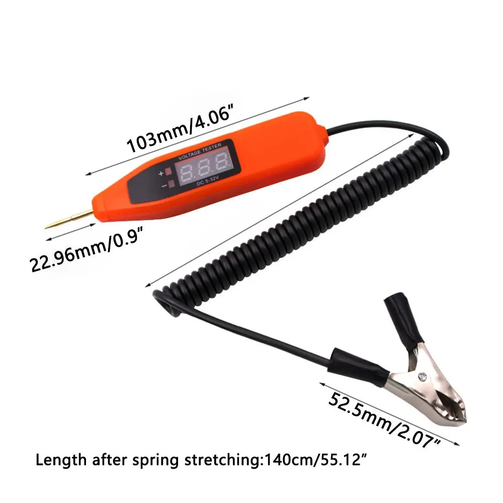Автомобильный Диагностический Электрический Датчик 5 В/24 В/32 В Тестер Детектор