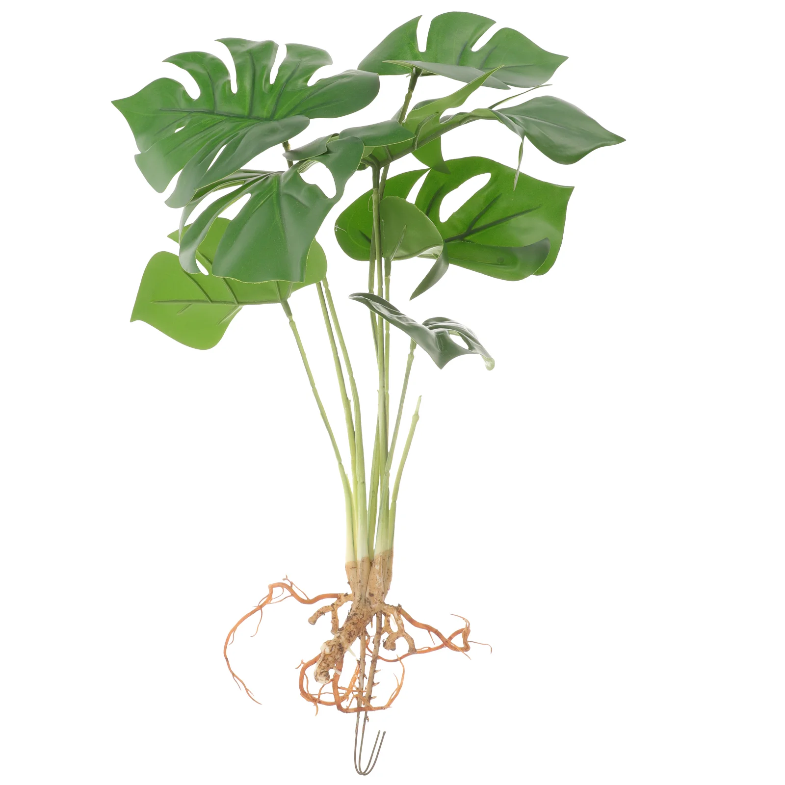

Vivid Fake Decor Home Supply Artificial Monstera Wear-resistant Household