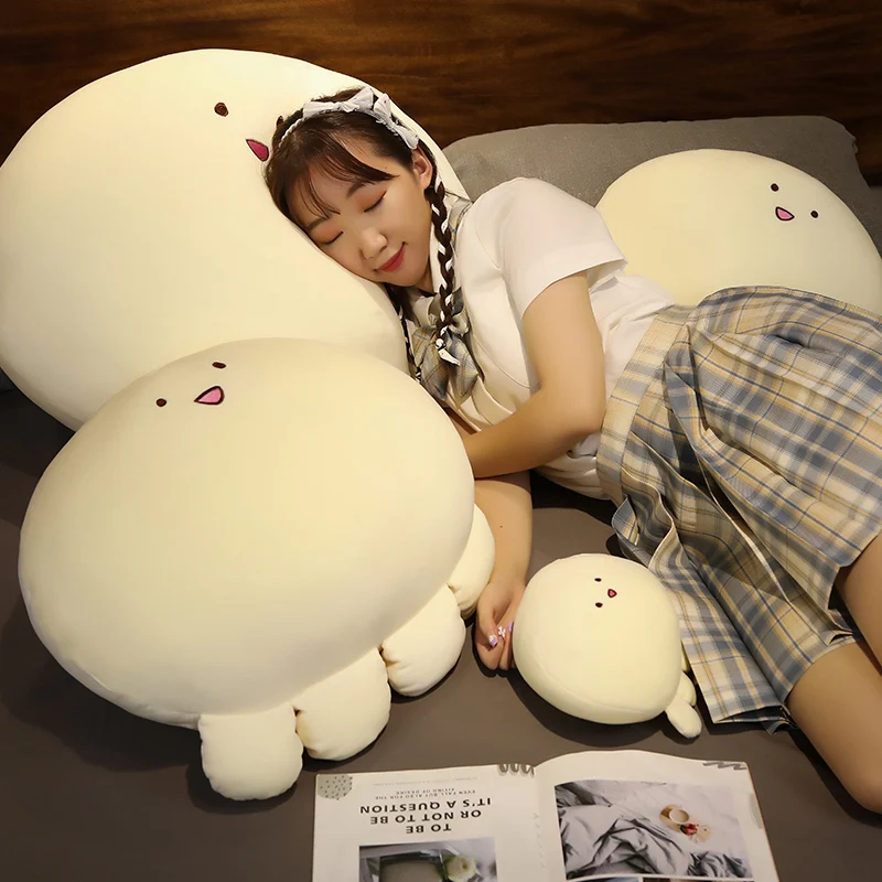 

Мягкая мягкая игрушка в виде животных, мультяшная мягкая игрушка в виде водного животного, хлопковая плюшевая рыба, милая подушка для девоч...