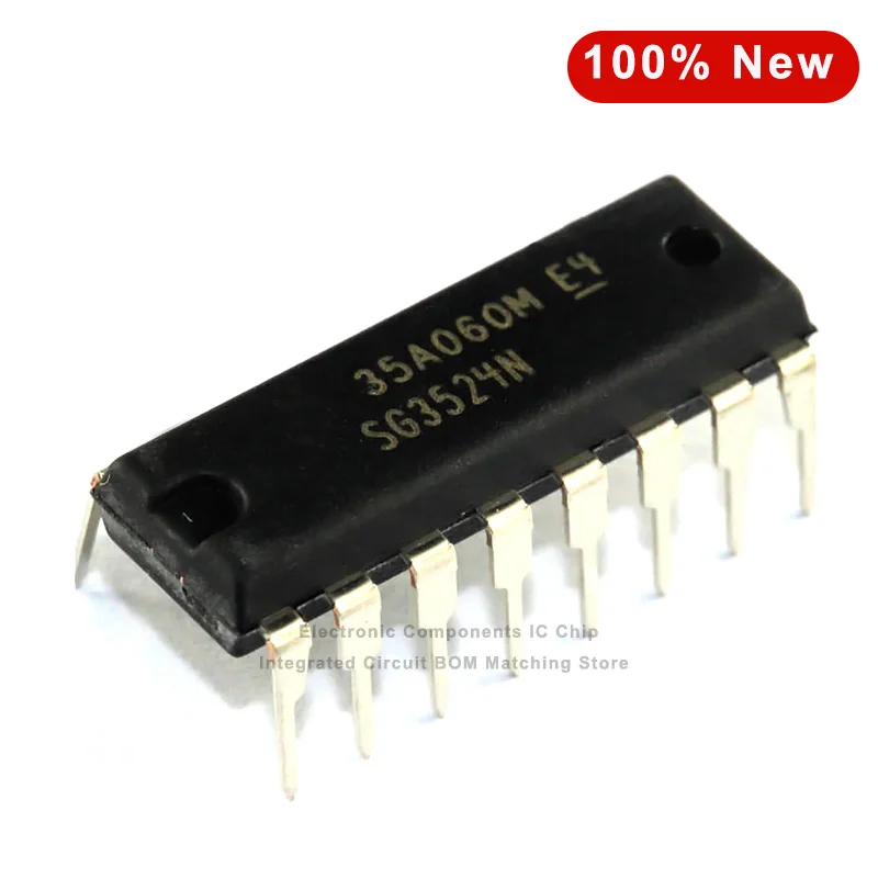 

10Pcs SG3524N DIP-16 SG3524 3524N DIP16 Voltage Mode PWM Controller 300kHz 16-Pin PDIP Tube