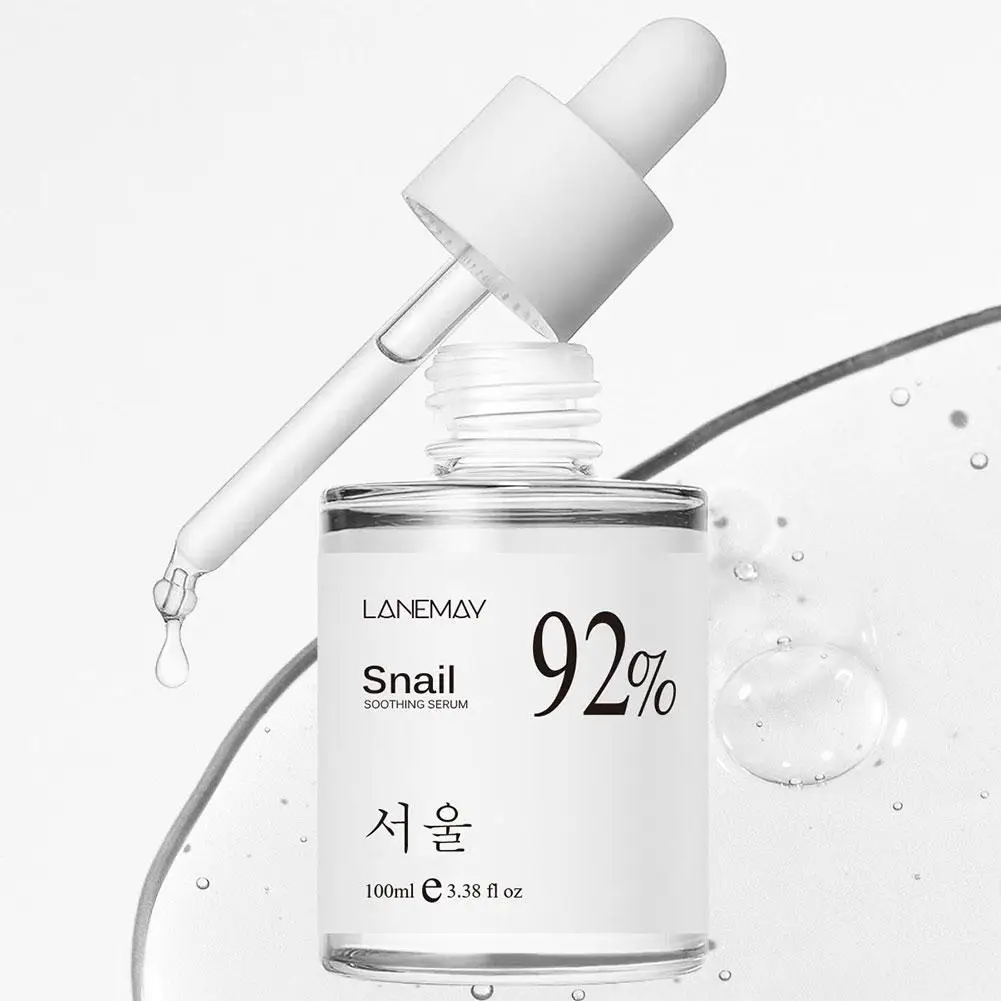 Увлажняющая Успокаивающая эссенция Snail Essence 92% жидкая увлажняющая кожа для женщин
