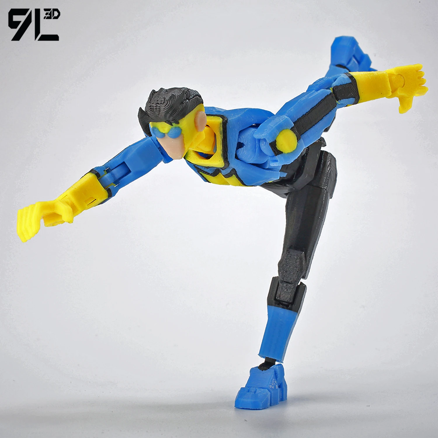 Фото Коллекционная фигурка супергероя Empire Mark 9L3D Lucky13 Dummy13, многосуставная, подвижная, в стиле американского аниме, для декора рабочего стола, подарки №4