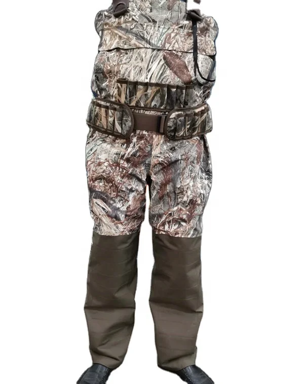 

China Manufacturer Breathable Waterproof Fishing Hunting Breathable Camo Waders