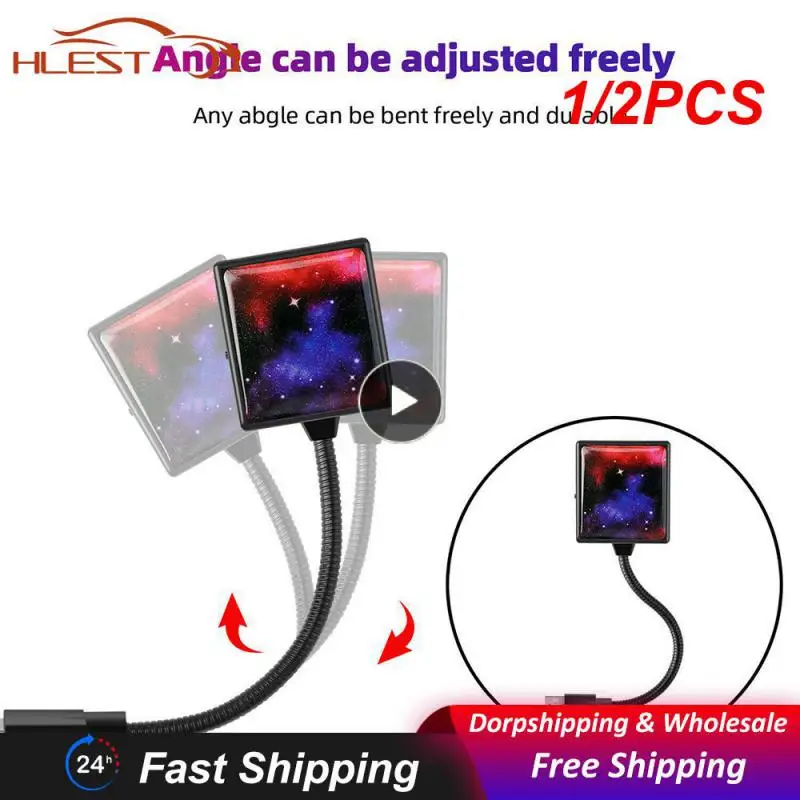 1/2 шт., декоративная лампа для салона автомобиля 1/2 шт., декоративная лампа для салона автомобиля