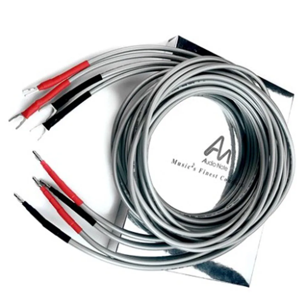 

Pair Audio Speaker Cable Audio AN-SPXII Banana Terminal or Spade Speaker Cable with Original Box