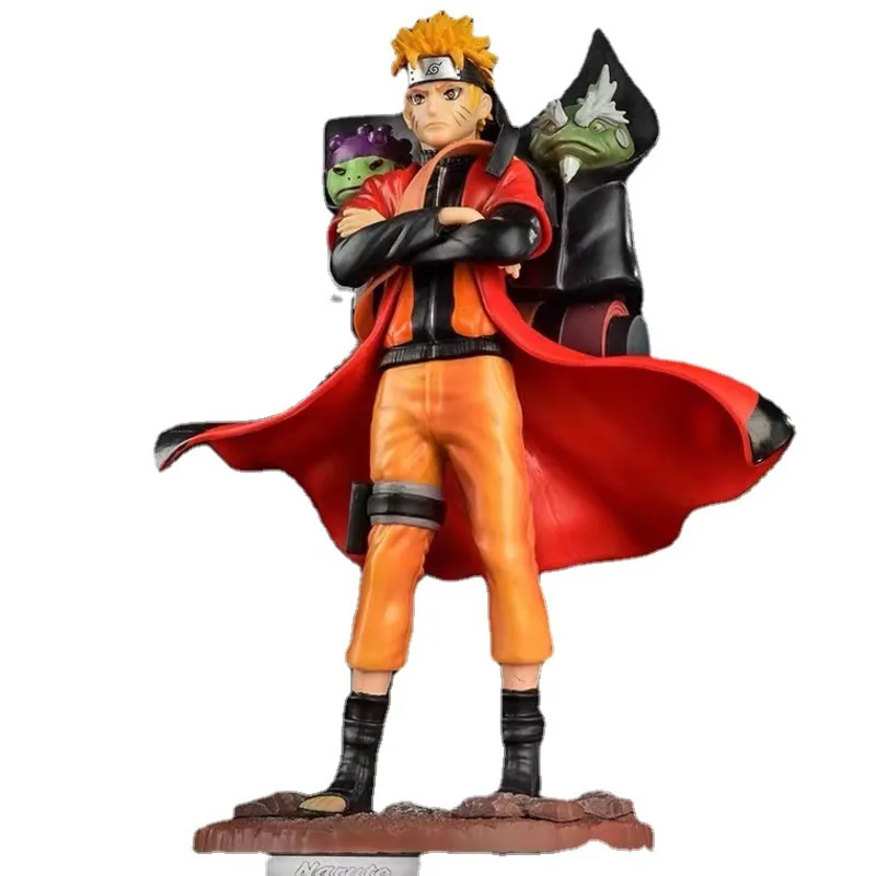 

30cm Anime Uzumaki Naruto Figure Naruto Sage PVC Collection Model Sasuke Table Desk Car Decoration Boy Model Toy