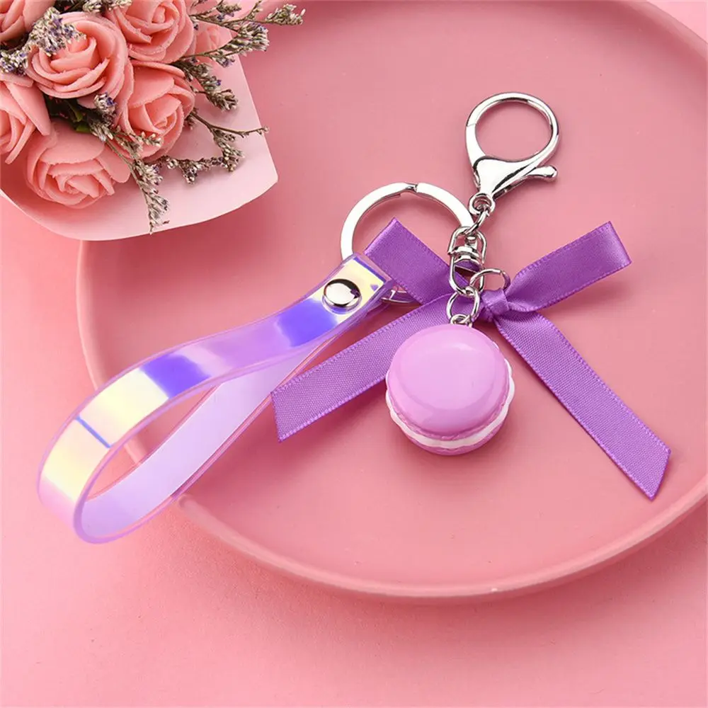 

Ленточный бант кожаный веревочный брелок Упаковка милый дизайн подарочные сумки новое поступление сумка Подвеска торт Макарон брелок