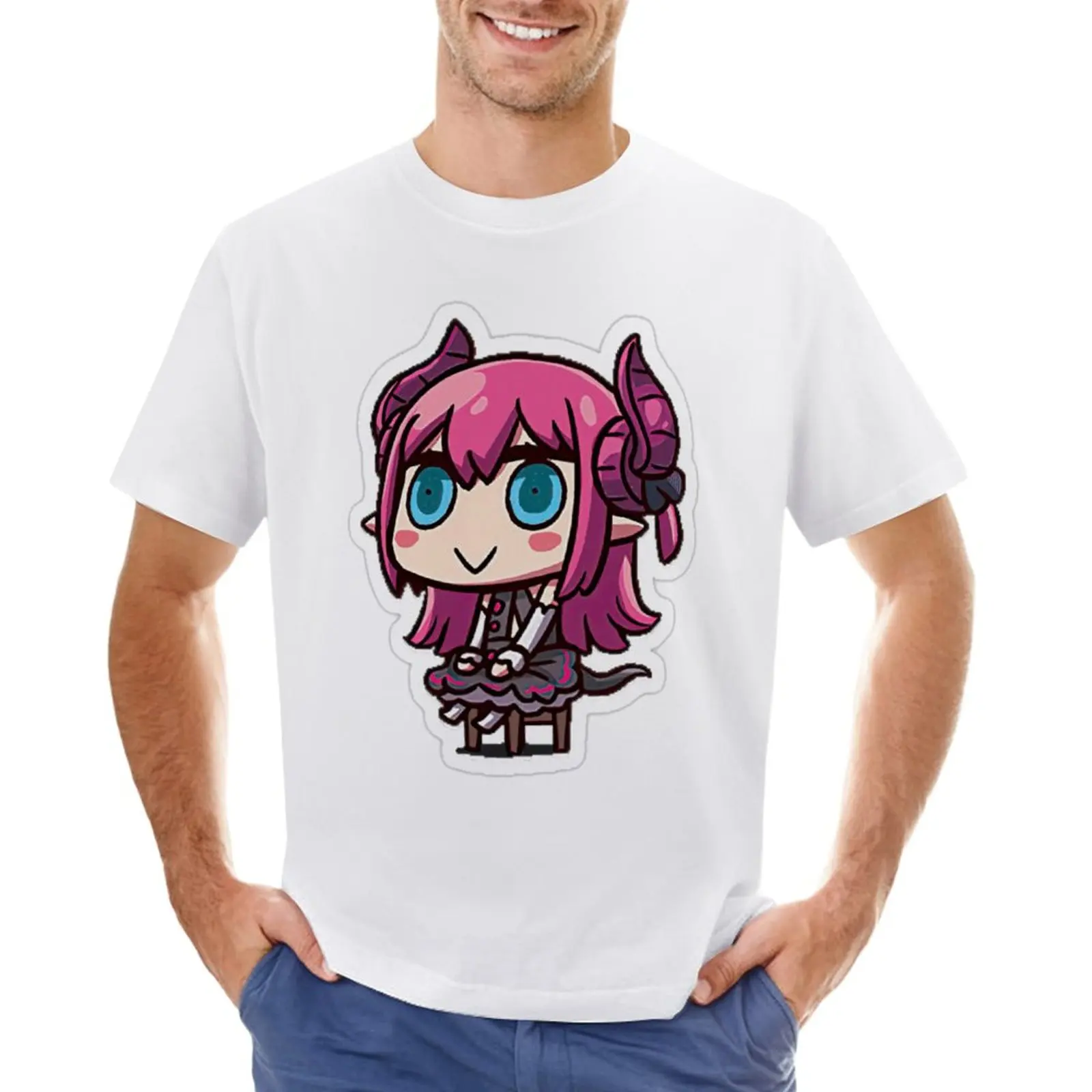 Футболка с надписью Fate Astolfo Femboy Neko Arc Meme футболка круглым вырезом Спортивная