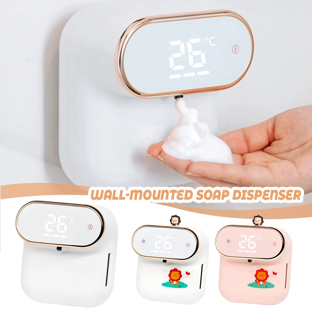 

Автоматический настенный дозатор жидкого мыла с датчиком температуры