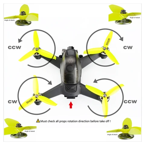 Держатель для пропеллеров DJI FPV Combo 4 шт. FARAJIAJ