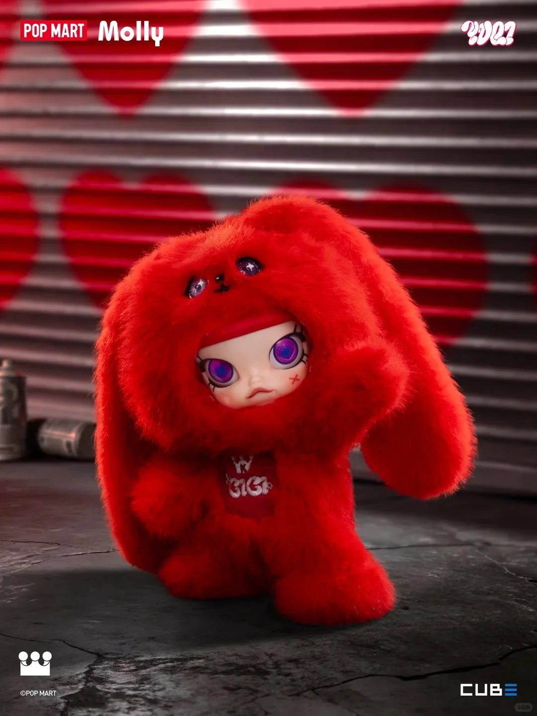 POPMART Оригинальная коллекционная фигурка MOLLY × YUQI (Сонг Юйци) 18, серия Blind Box, подарок, интересный декоративный предмет, игрушка, в наличии (art.: 3920db8477fb5) - 3920db8477fb5