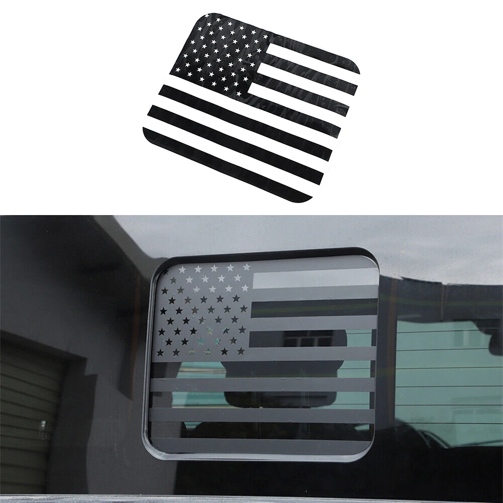 

Decals Cover 1PCS Sticker Glass Sticker Car Sticker Car Styling Cover Trim Middle Decal Rear Glass Glass Sticker