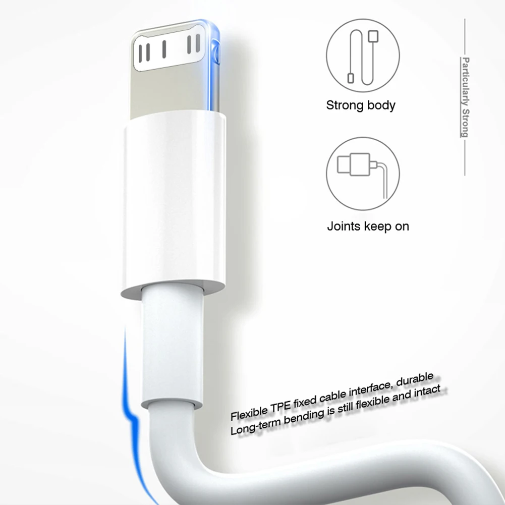 Зарядный USB-кабель Byscoon для Apple iPhone 13 12 11 PRO X XS MAX XR 5 5S SE 6 6S 7 8 Plus ipad mini air 2 провод
