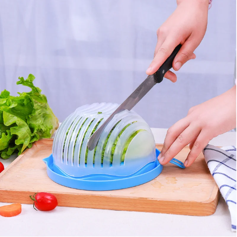 

2023 new fruit and vegetable cutting bowls Salad cutting bowls can be printed with fruit salad cutting bowls kitchen accessories