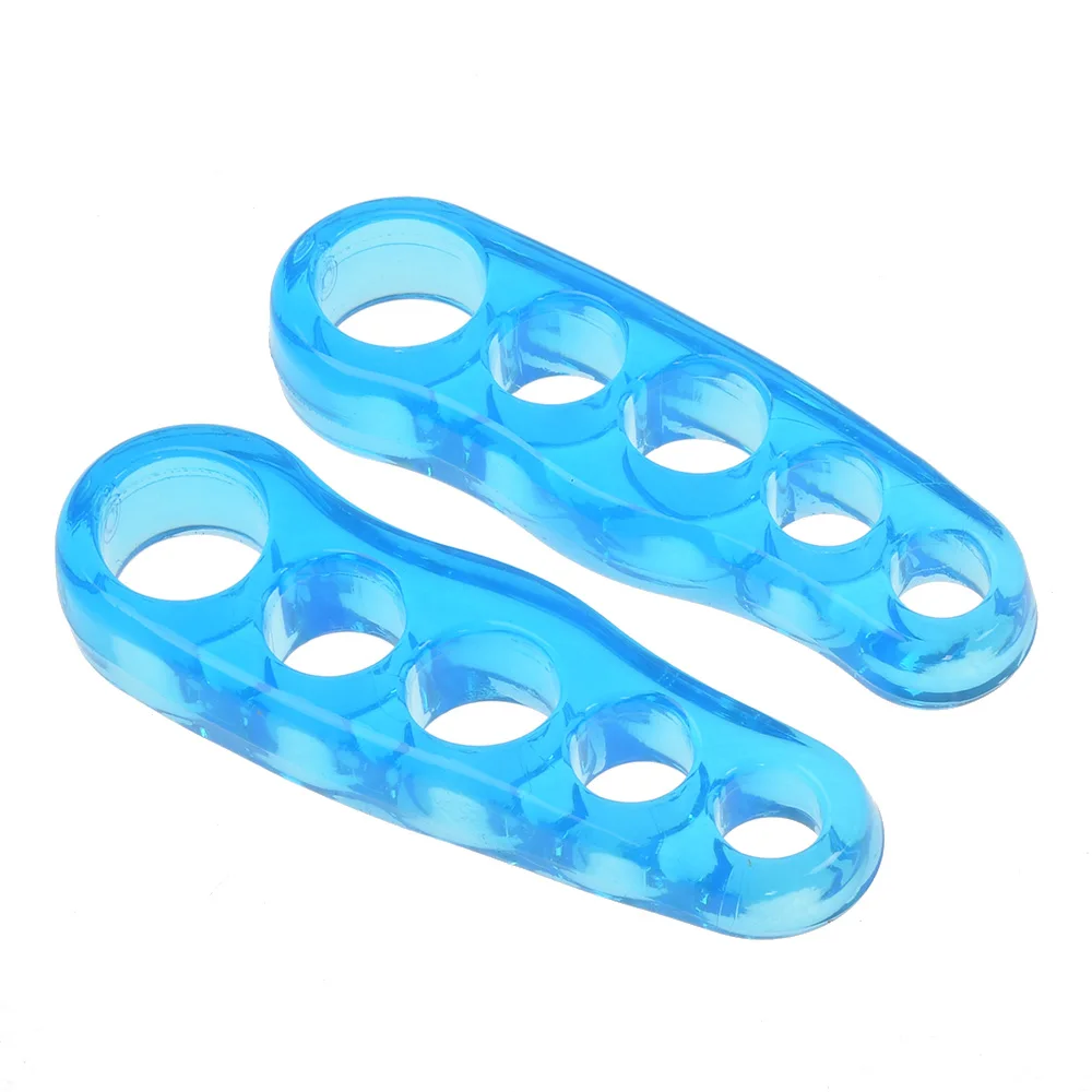 

2pcs=1pair New Protective Toes Separator Suitable Bunion Corrector Material Soft Gel Straightener Spacers Stretchers Care Tool