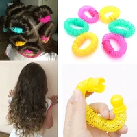 816pcs hair curler hair donuts hair styling roller hairdresser bendy curls no heat spiral curls diy tool for hair accessories