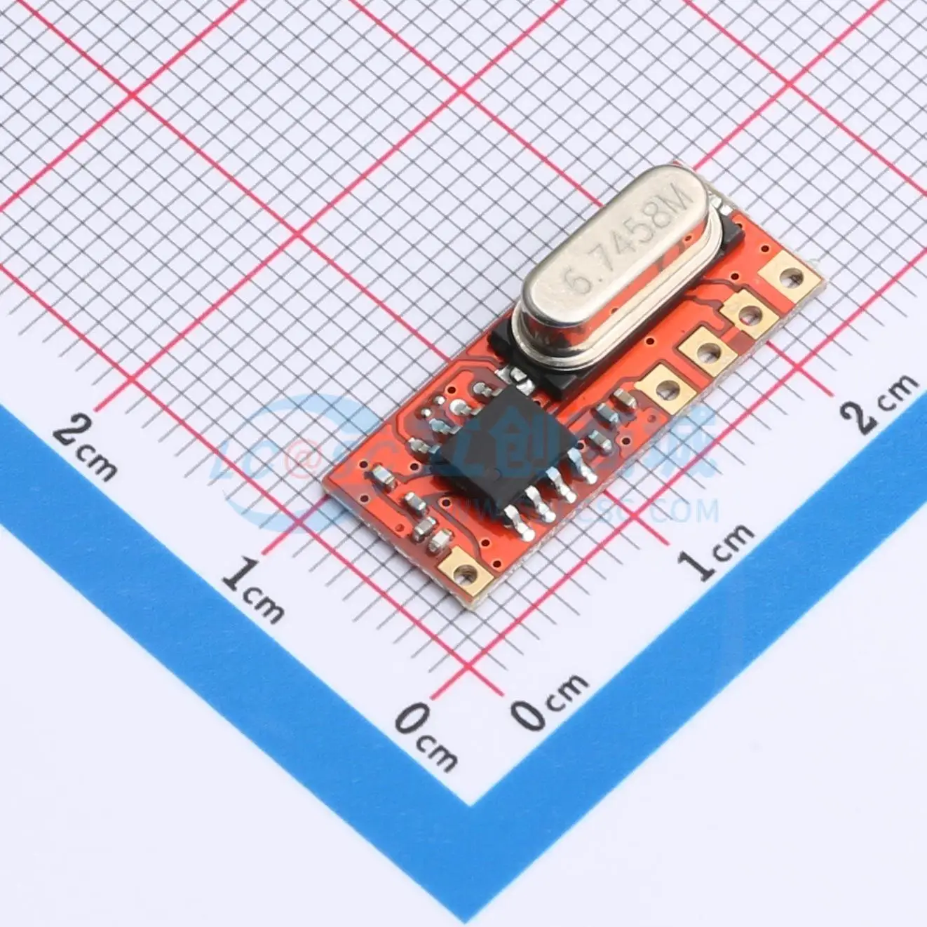 15 шт. LR43B SMD 22x9 мм 433,92 МГц модуль беспроводной связи RF (art.: 3920dc043ae89) - 3920dc043ae89