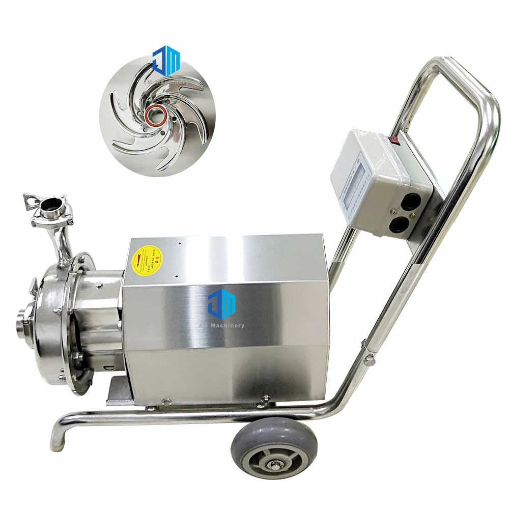 

High performance sanitary stainless steel centrifugal pump for pharmaceutical biological food beverage