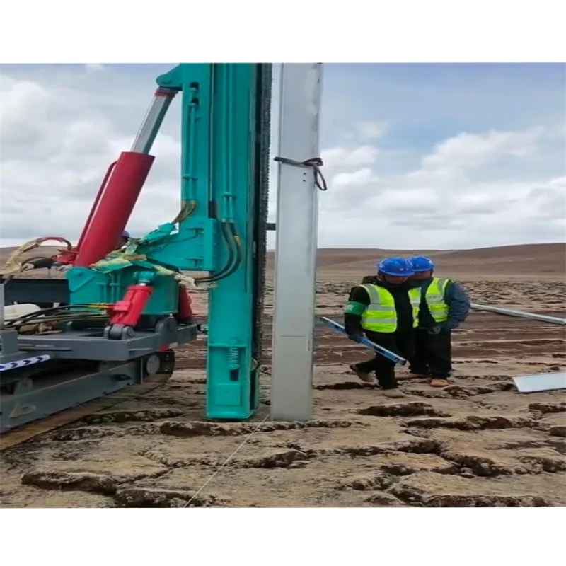 Заводская цена солнечный фотогальванический завод гусеничный гидравлический