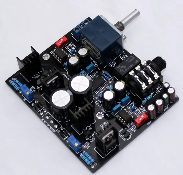 Плата усилителя для наушников TPA6120A двойная AC15V-0-15V NE5534 + UPC1237