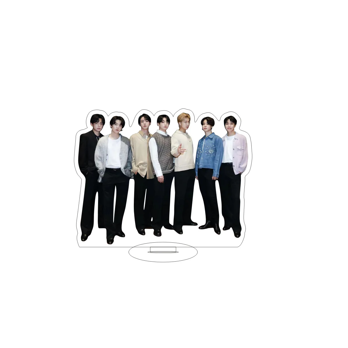 Kpop акриловая модель на подставке масло новый альбом Suga Jhope Jimin Jungkook V фигурка