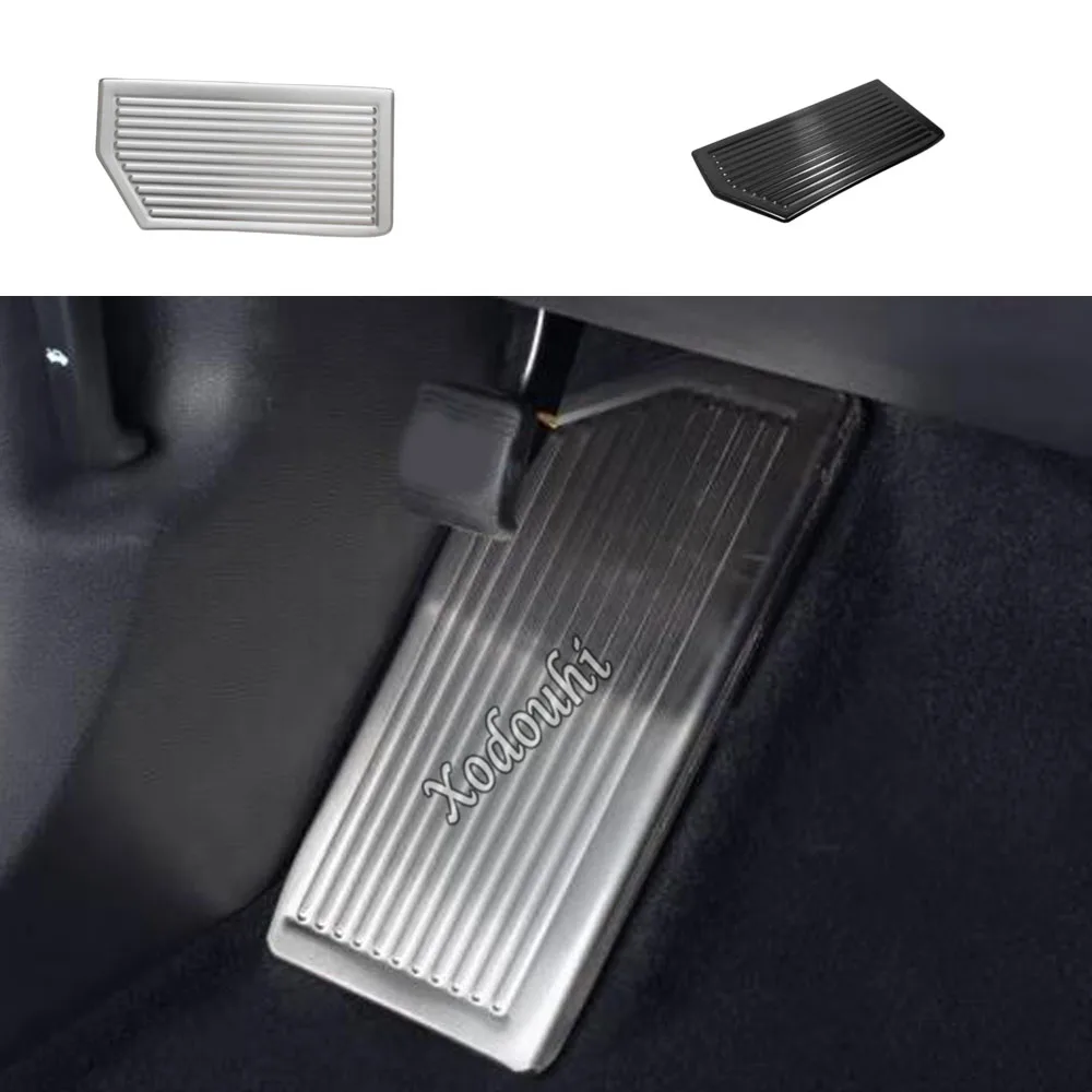 

Для Hyundai Tucson 2019 2020 2021 Стайлинг ножная внутренняя Тормозная подставка из нержавеющей стали Рамка лампы Отделка педаль разрыва формовочный ка...