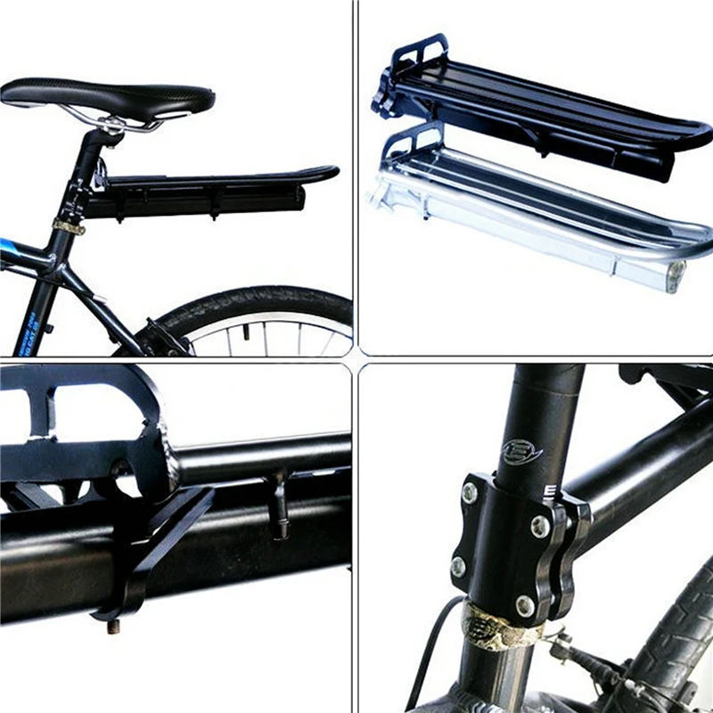 

Rear Rack Bicycle Luggage For Cycling Cargo Bag Support Bracket Trunk Fat Bike