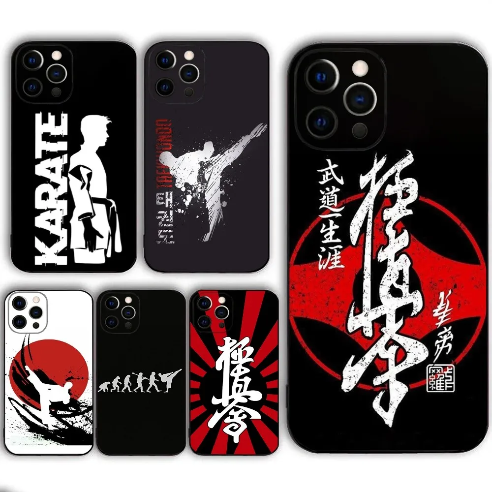 Чехол для телефона Oyama K-Kyokushin Karate IPHONE 15 13 14 12 Mini 11 Xr X Xs Pro Max 8 7 Plus задняя крышка